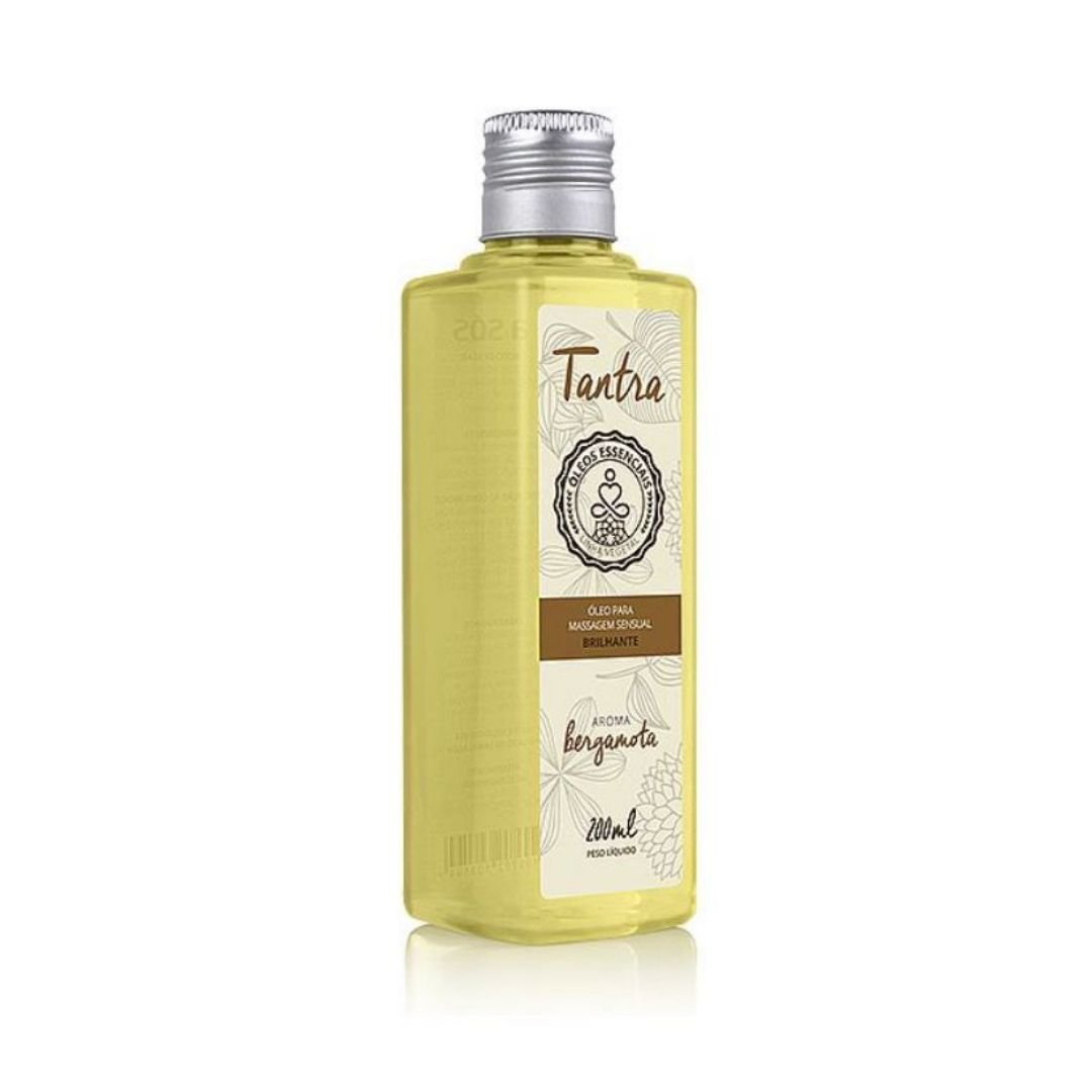 Óleo para Massagem Sensual Tantra Bergamota - 200m - Imagem 2